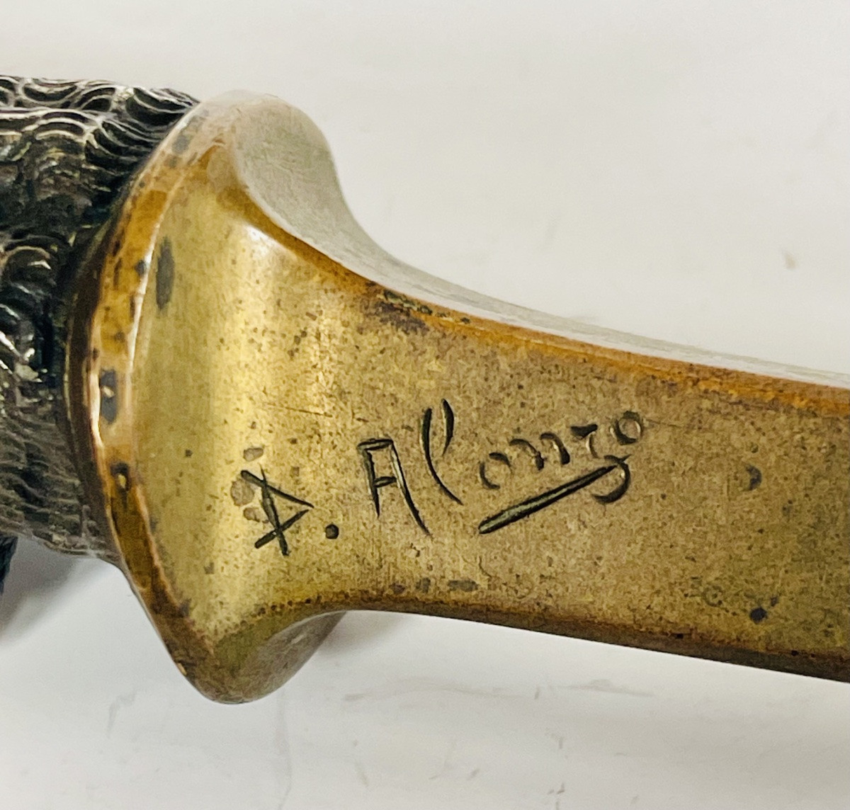 Sceau chryséléphantin Dominique Alonso  -photo-2